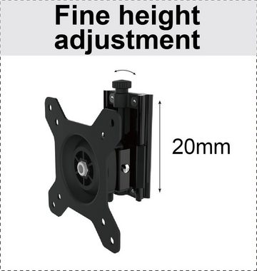 HFTEK Wandhalterung, (Wandhalter - Belastbarkeit: bis max. 20 kg - VESA 75/100)