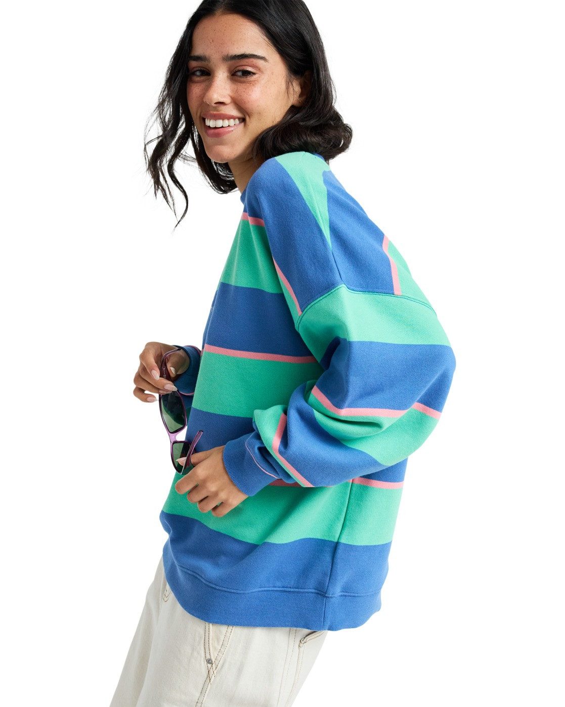 Roxy Sweatshirt Strictly Stripes