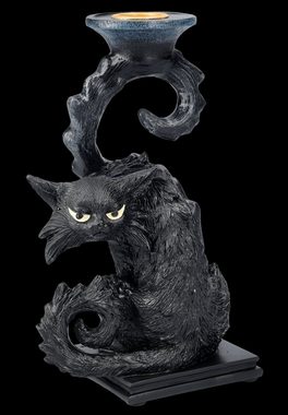Nemesis Now Kerzenständer Kerzenhalter - Schwarze Katze Spite - Nemesis Now - Kerzenständer