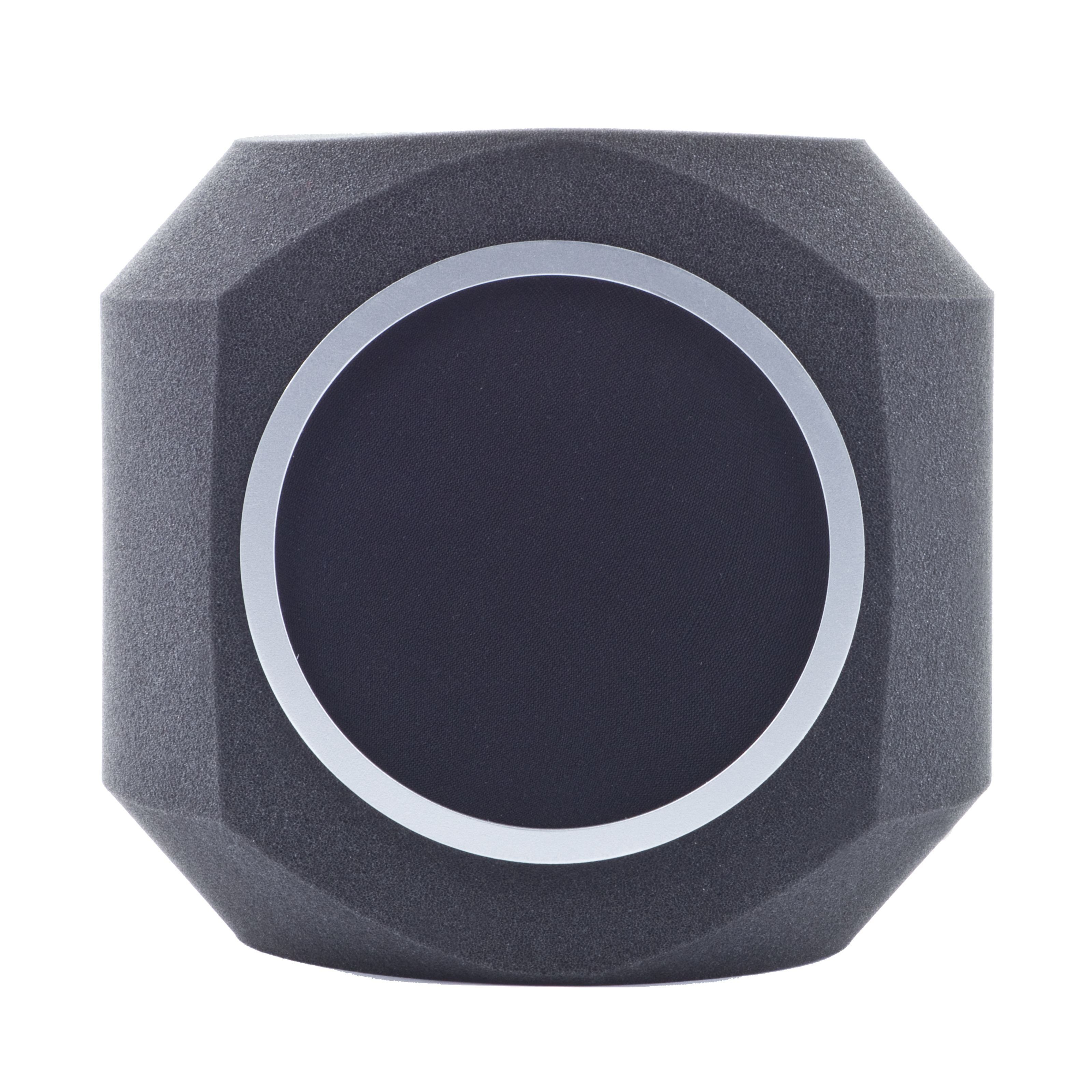 FAME Mikrofon-Halterung, (Audio Mobile Mic Booth Aufnahmekabine mit integriertem Popschutz und reduzierter Raumklangreflektion, Mic / Line Amps / Channel-Strips, Mikrofone, Mobile Mic Booth, Aufnahmekabine, integrierter Popschutz)