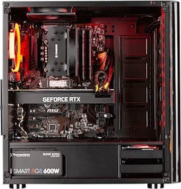 CAPTIVA G19AG 19V1 Gaming-PC (AMD Ryzen 7 3800X, RTX 2080 SUPER, 16 GB RAM, 2000 GB HDD, 500 GB SSD, Luftkühlung)