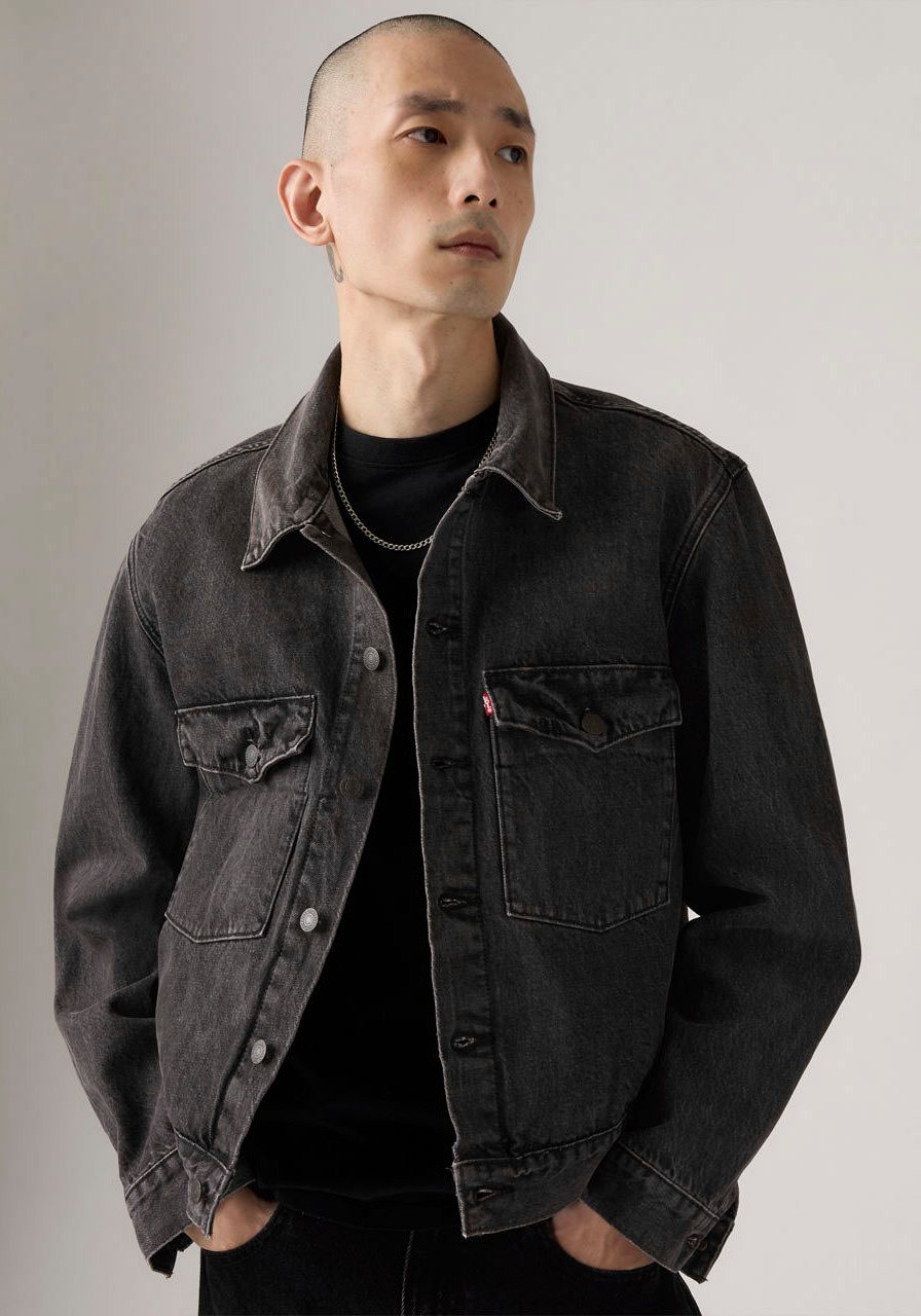 Levi's® Jeansjacke EMBARCADERO STATION mit kontrastfarbenen Steppnähten günstig online kaufen