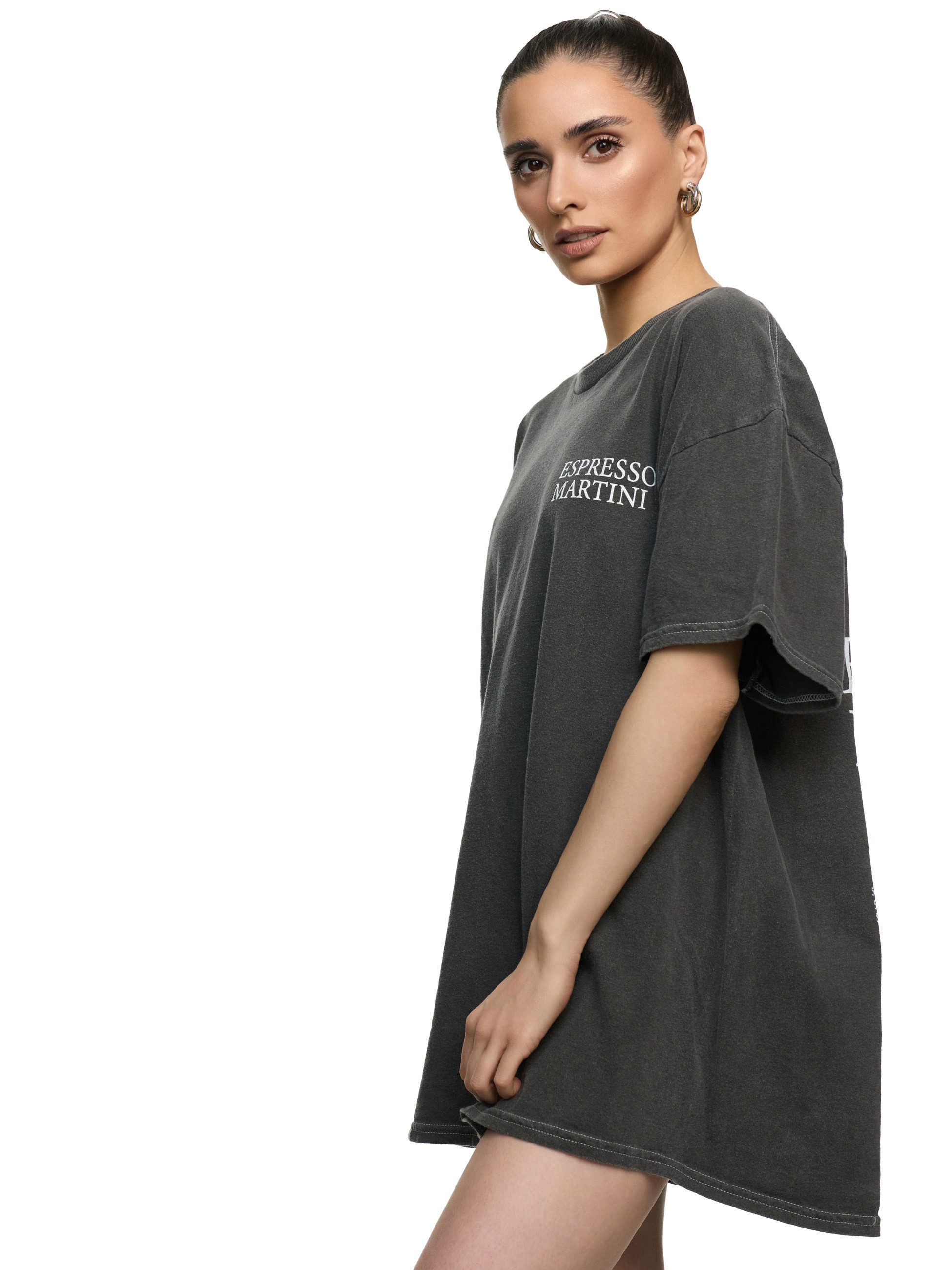 Worldclassca Print-Shirt Worldclassca Oversized Print ESPRESSO MARTINI T-Sh günstig online kaufen