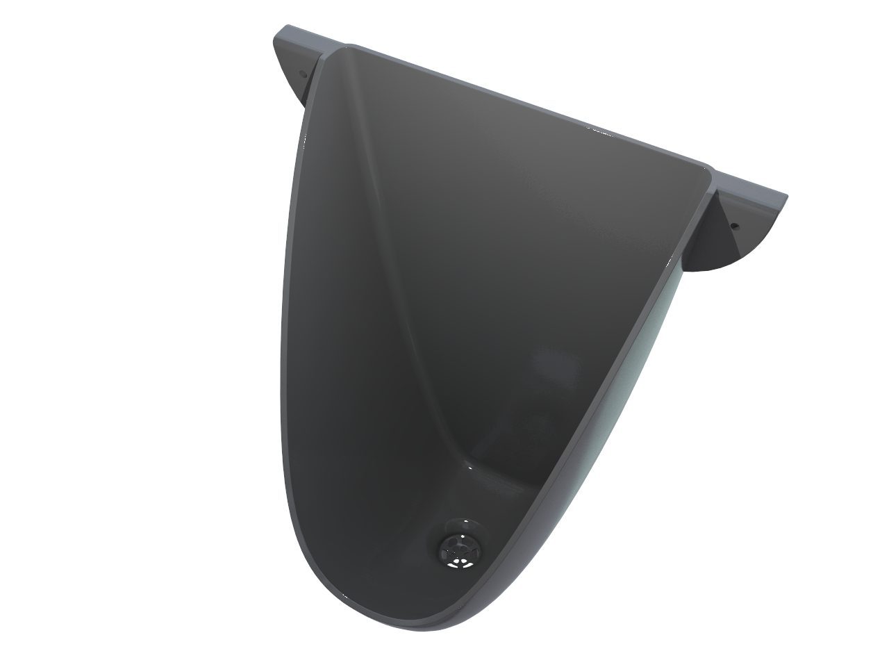 Agande Urinal Urinal Urinalbecken Pissoir Wandurinal Wandpissoir Kunststoff PVC