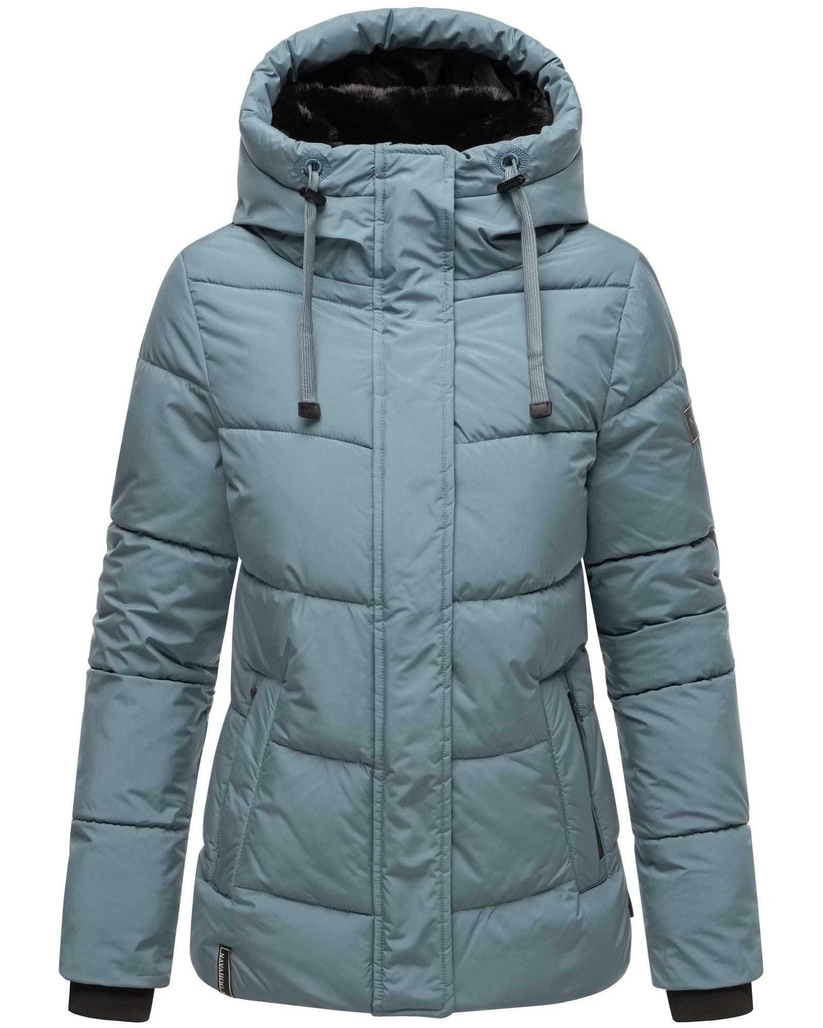 Navahoo Steppjacke Sag ja XIV Warme gesteppte Winterjacke mit Kapuze günstig online kaufen