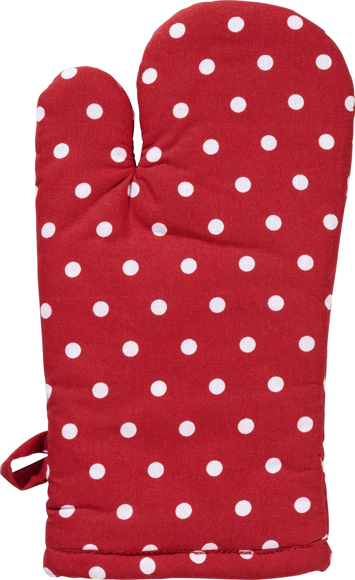 REDBEST Topflappen Ofenhandschuh "Orlando", Punkte/gemustert