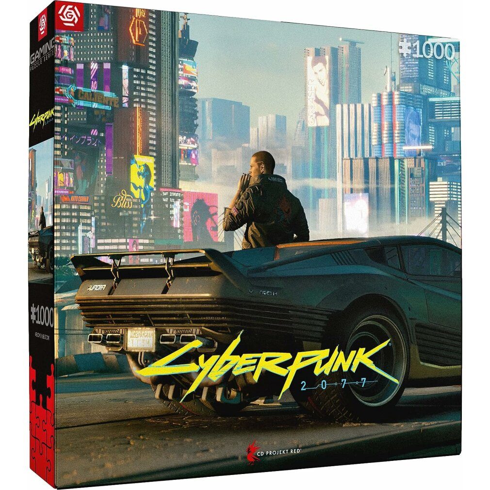 Good Loot Puzzle Cyberpunk 2077: Mercenary On The Rise 1000 Teile, Puzzleteile