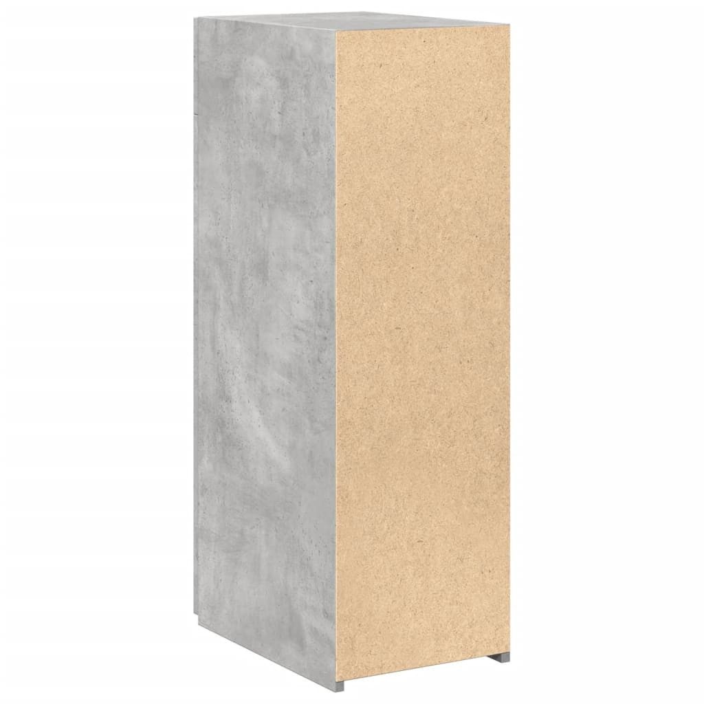 vidaXL Sideboard Sideboard Betongrau 30x42,5x93 cm Holzwerkstoff (1 St) – Bild 4 von 5