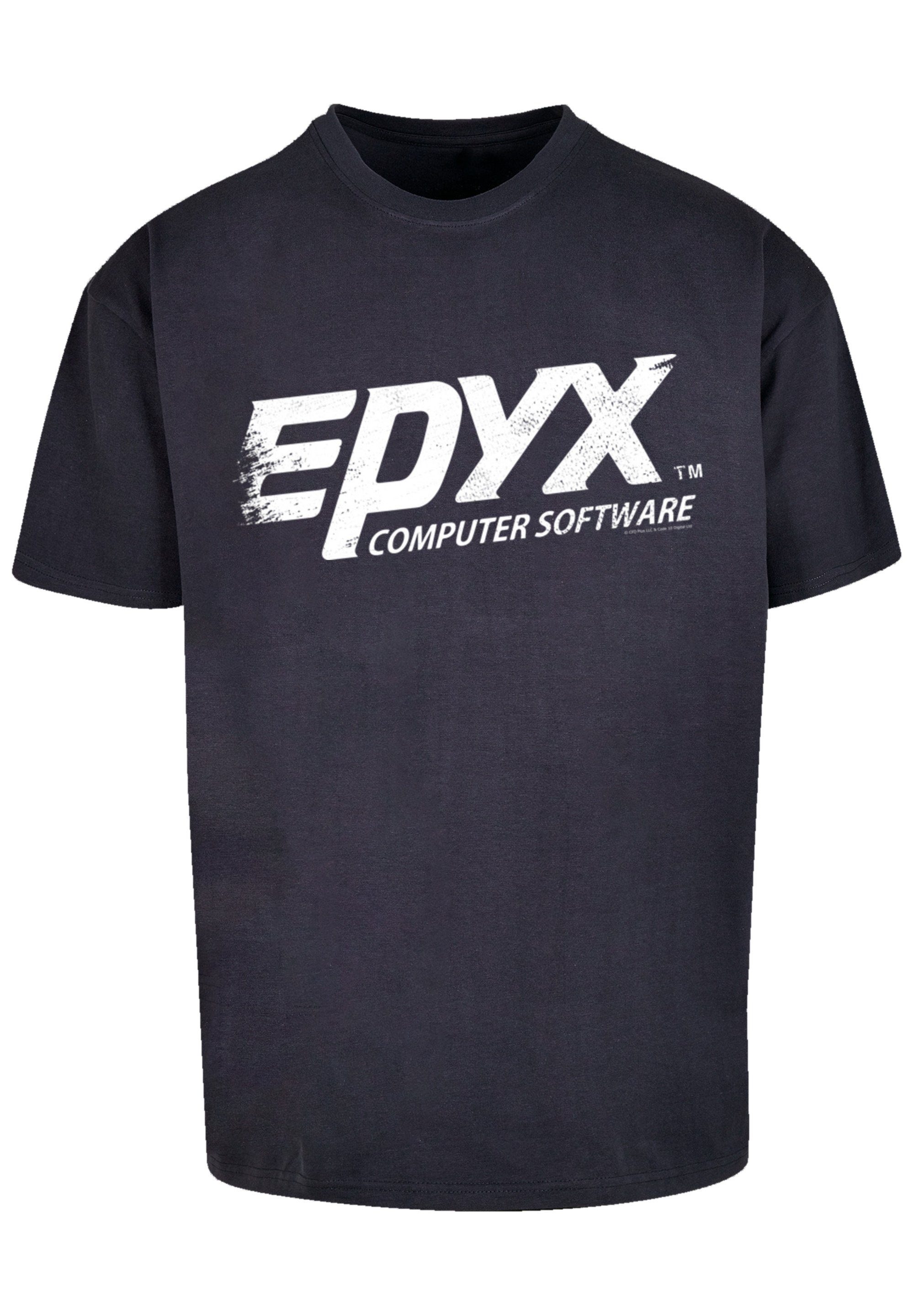 T-Shirt Print navy F4NT4STIC WHT EPYX Logo