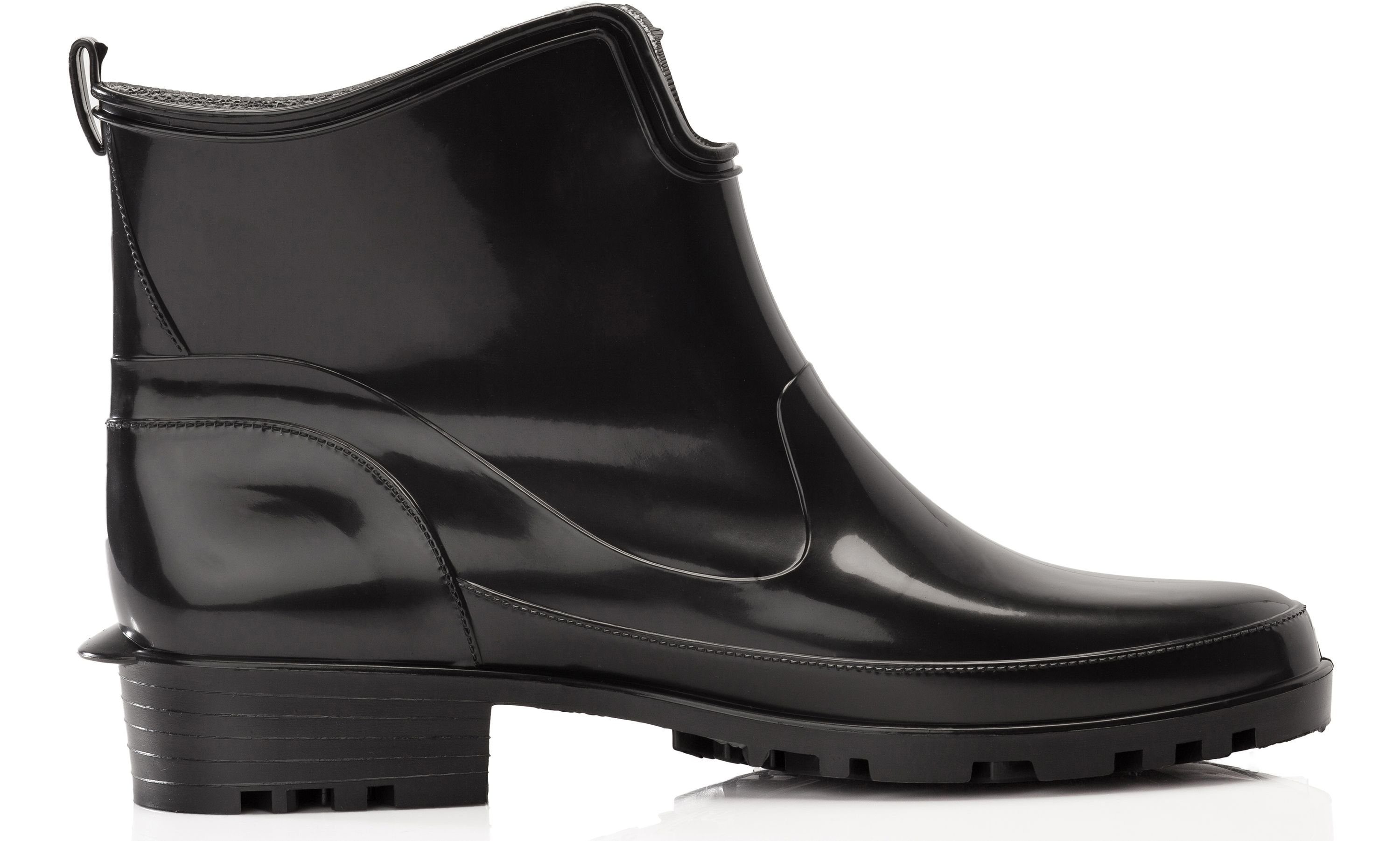 Ladeheid Gummistiefeletten LA-930 kurze Boots für Frauen Gummistiefel Damen wasserfest und bequem