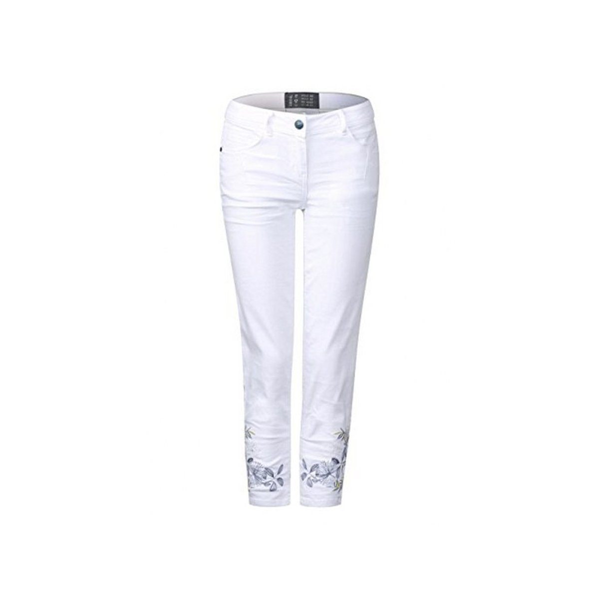 weiß (1-tlg) 5-Pocket-Jeans Cecil
