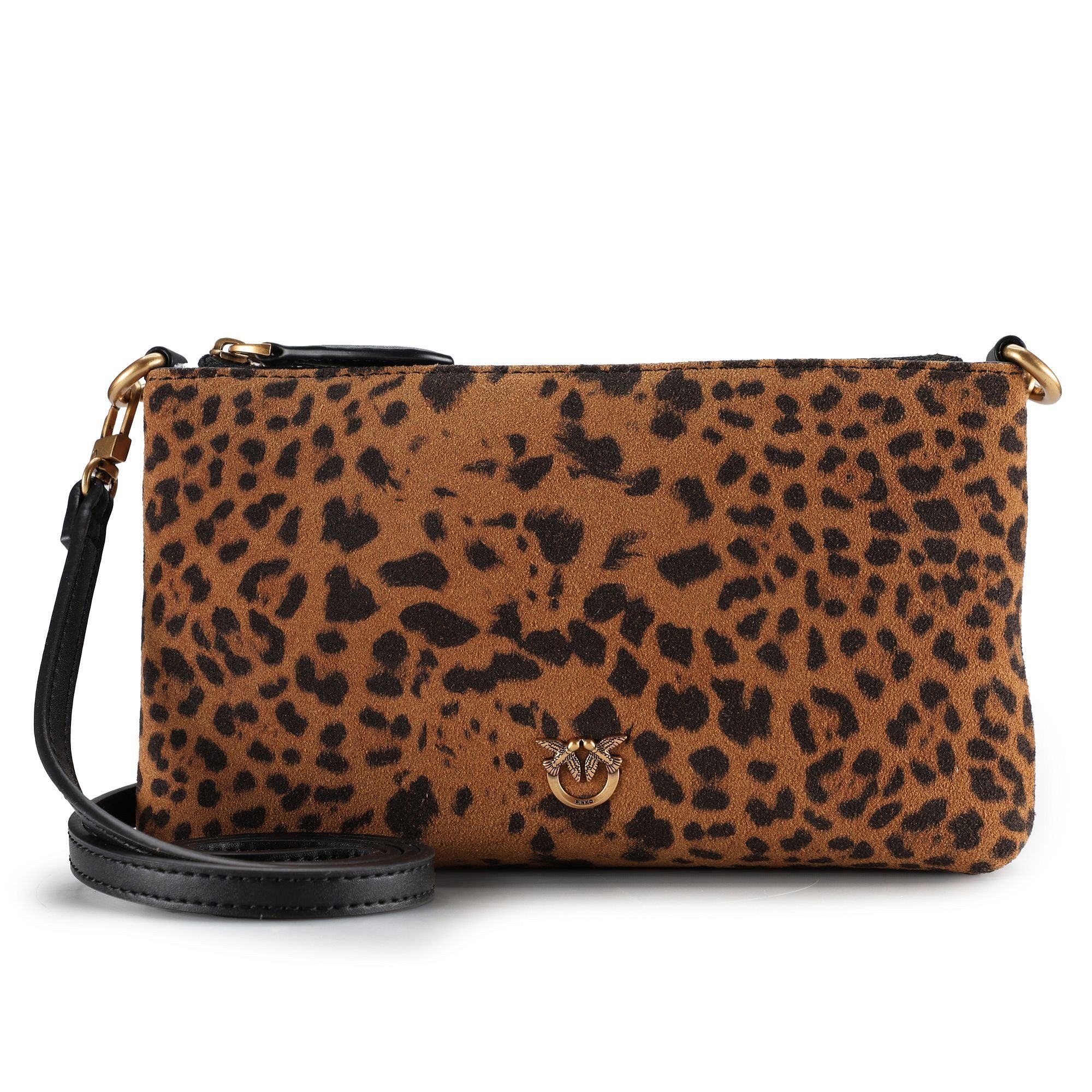 PINKO Umhängetasche Flat Horizontal, Leder