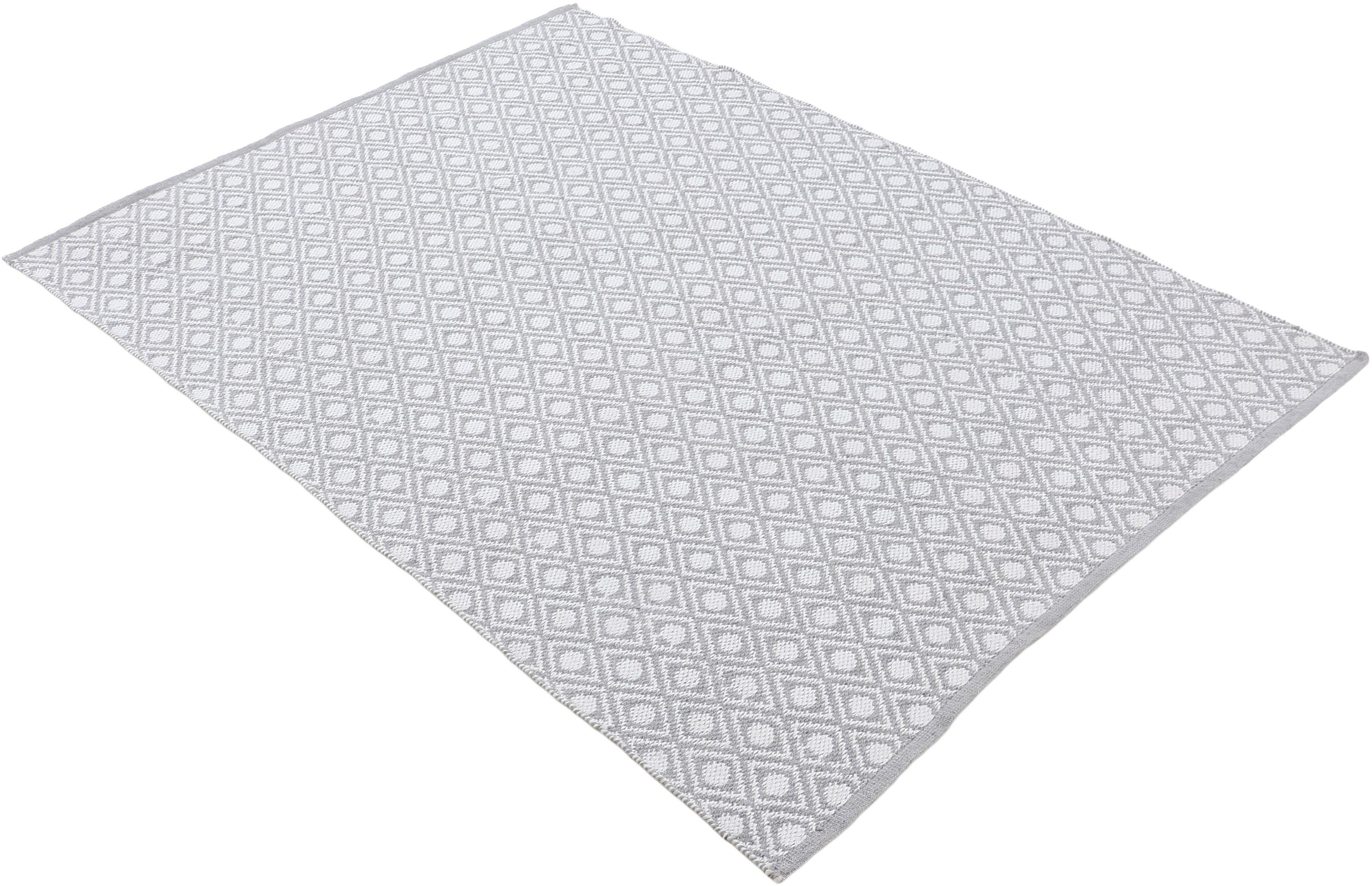 Teppich Frida (PET), Sisal rechteckig, recyceltem Material Optik Wendeteppich, carpetfine, 100% Flachgewebe, Höhe: mm, 201, 7
