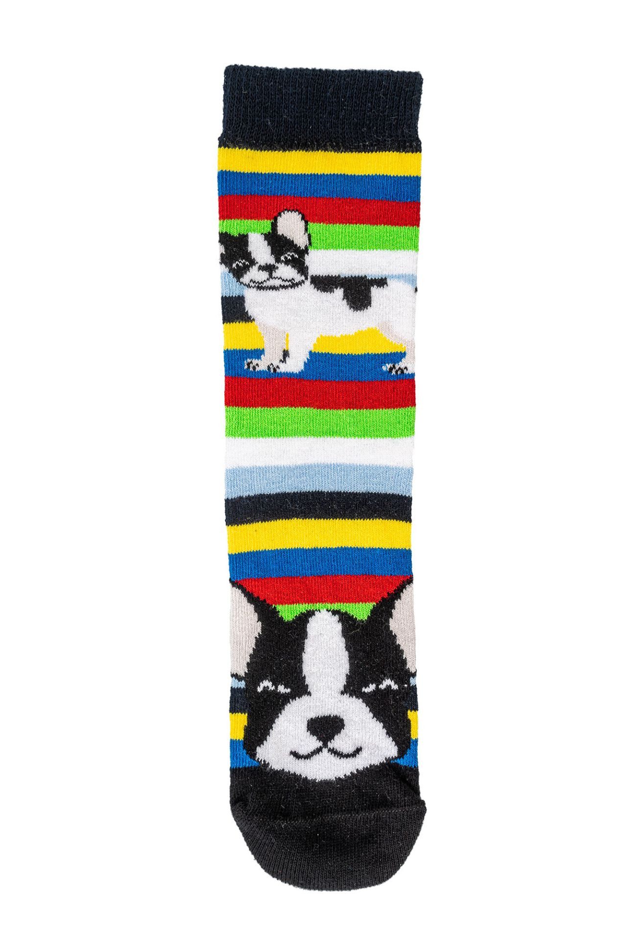 Wowerat Freizeitsocken 3 Paar weiche Kindersocken Lustige Hunde, für Jungen & Mädchen