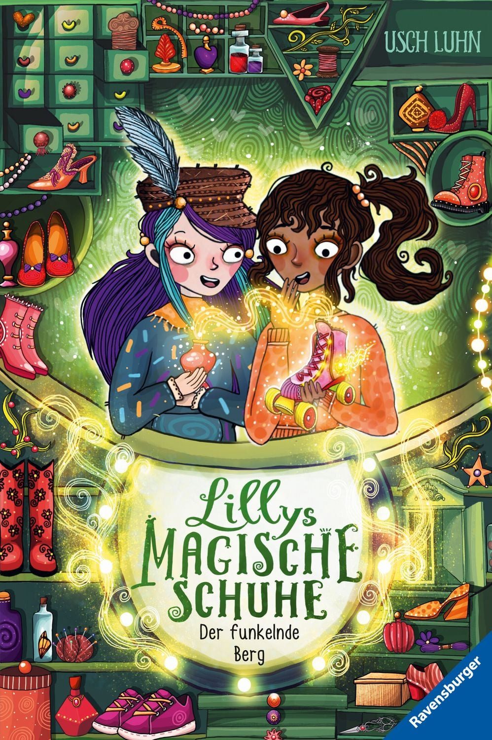 Kinderbuch Lillys magische Schuhe, Band 5 - Der funkelnde Berg Usch Luhn