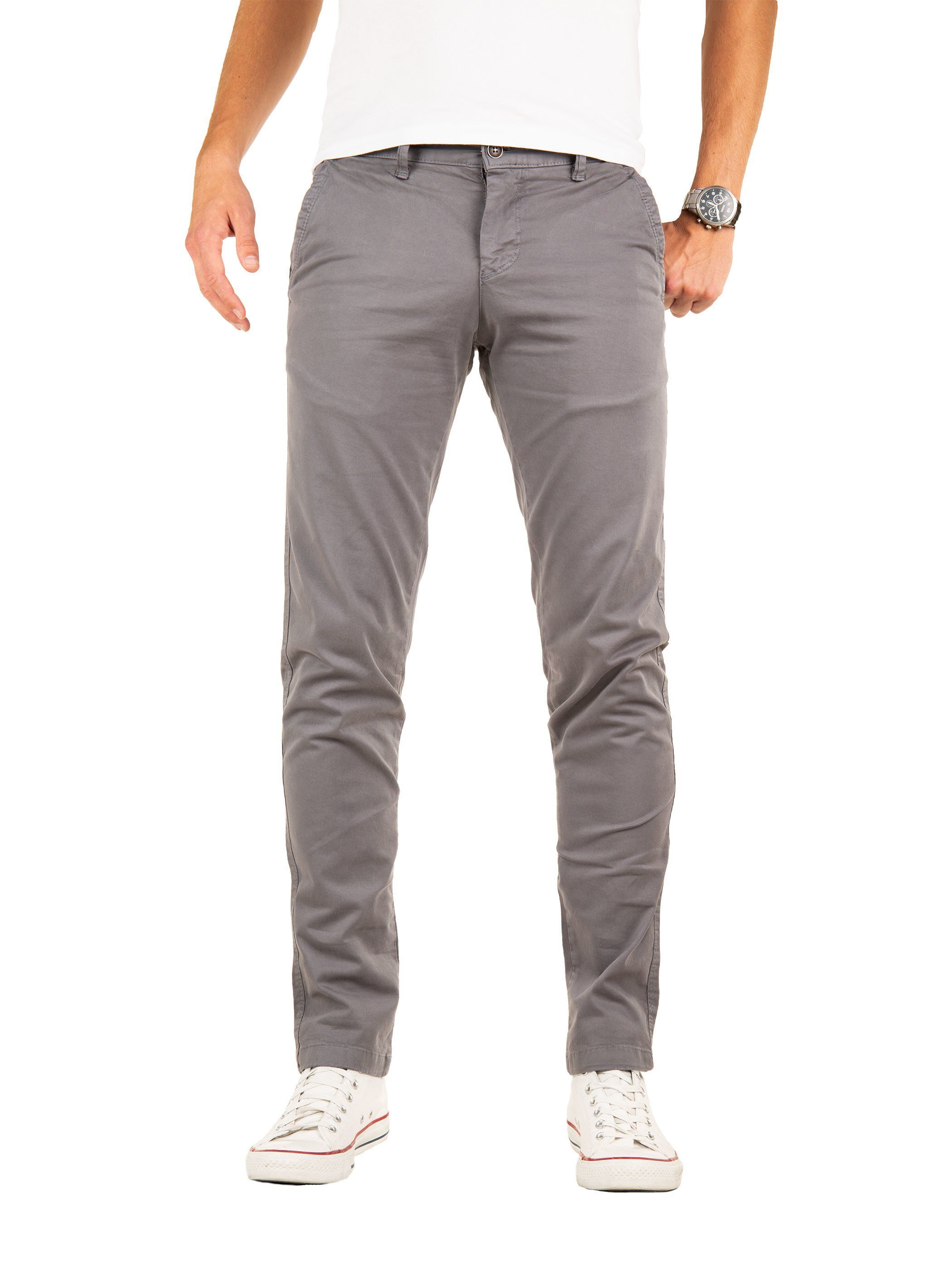 Yazubi (2R193910) Chinos Luke Chino Iron gate Pants (1-tlg)