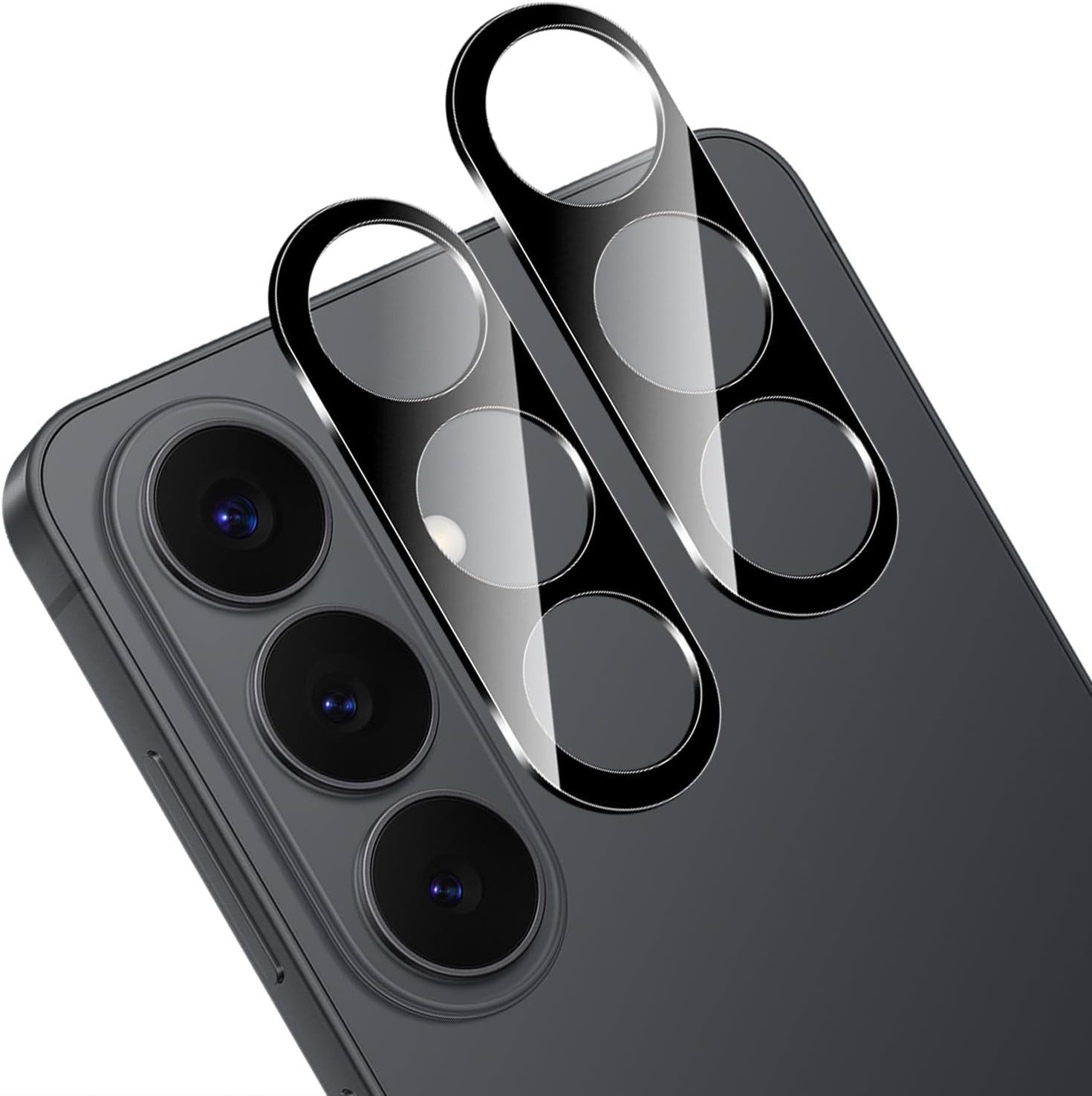 MSM Kameraschutzglas 2X 3D Kameraglas für Samsung Galaxy S26 / S26 Plus Schutz Linse