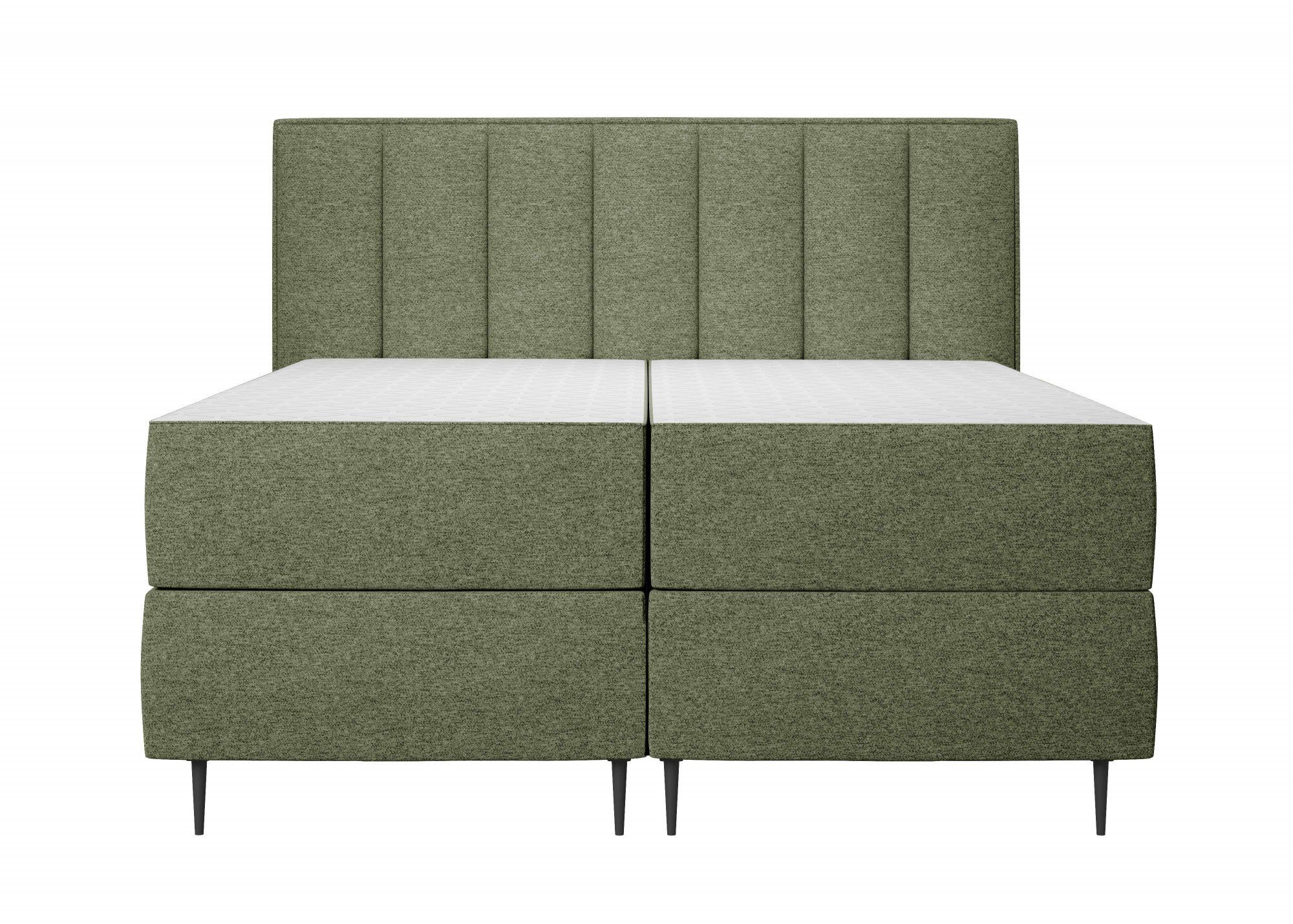 Home affaire Boxbett Rita inkl. Bettkasten, erhältlich in den Breiten 160cm und 180cm, mit Taschen-Federkernmatratze, Komfortliegehöhe von 61cm