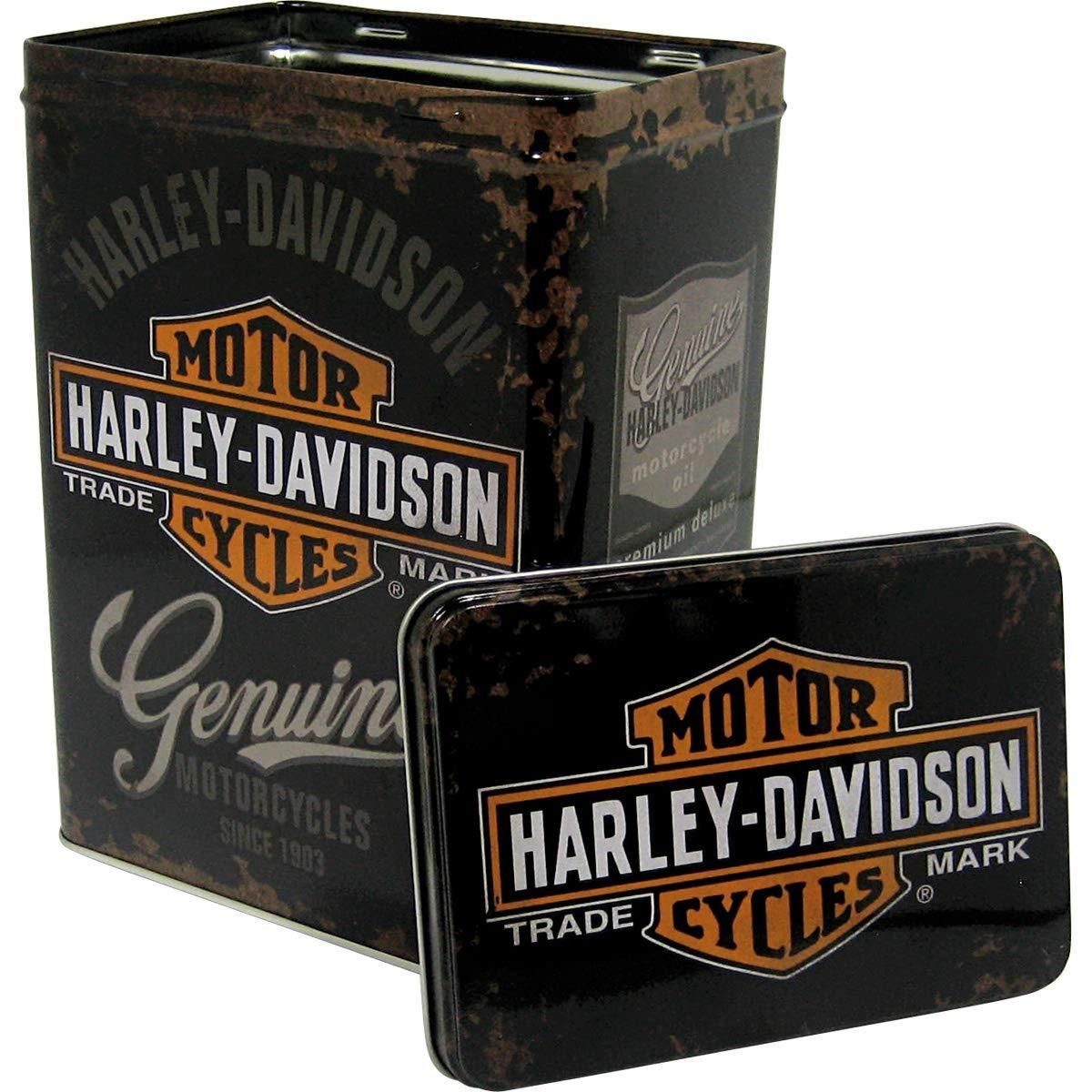 Genuine Nostalgic-Art Harley-Davidson Blechdose Kaffeedose - Vorratsdose
