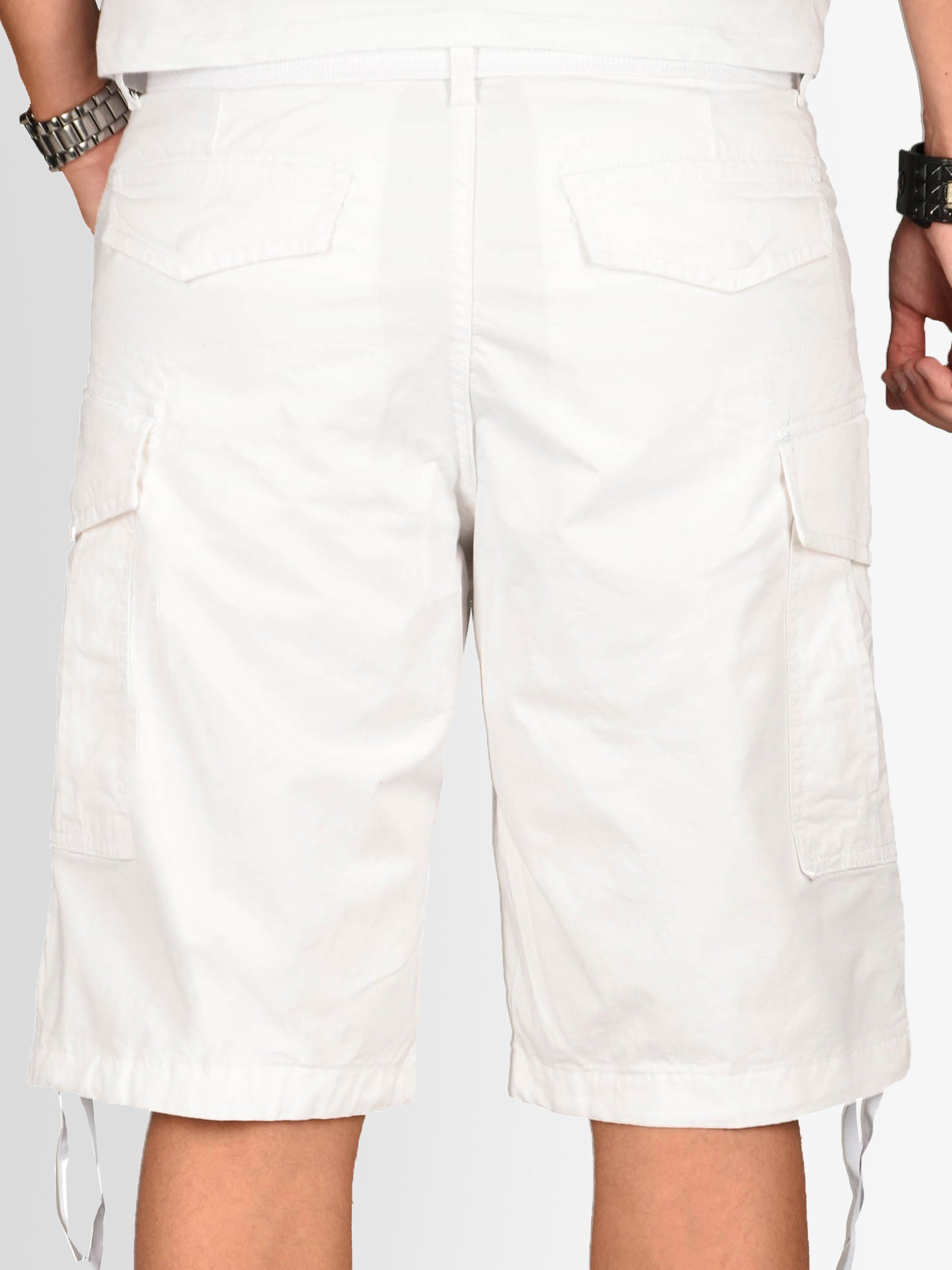 Alessandro Salvarini Cargoshorts "ASLeon", inklusive passendem Gürtel günstig online kaufen