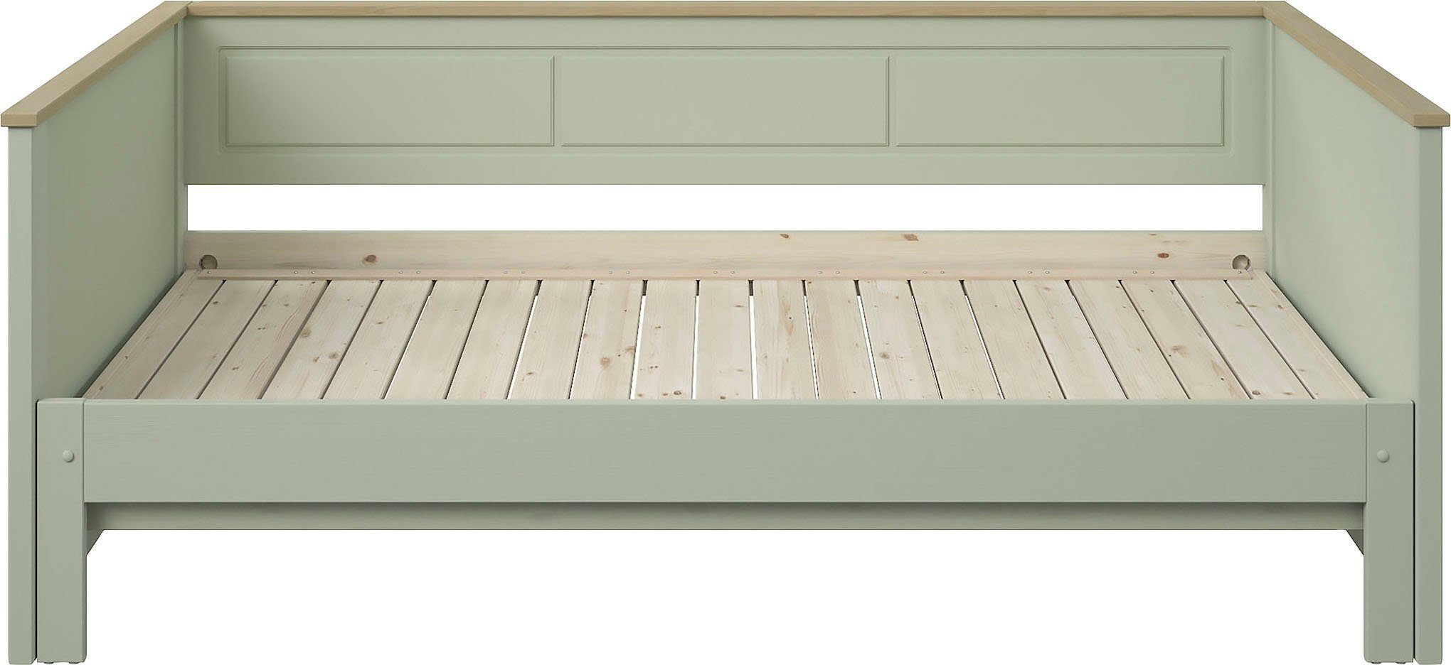 OTTO home Funktionsbett " ERIK " Daybed, Gästebett, Kinderbett, Massivholz (Kiefer), 2. Schlafplatz ausziehbar, moderner Landhausstil, Schublade optional – Bild 5 von 5