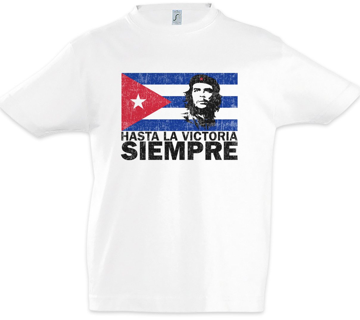 Print-Shirt Hasta La Victoria Siempre II Kinder T-Shirt Che Guevara Castro Cuba