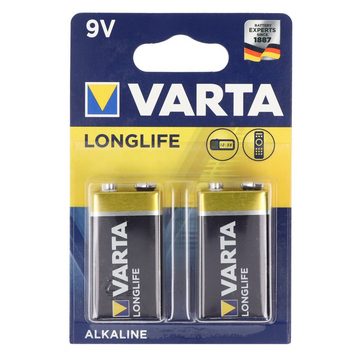 VARTA Varta Batterie Alkaline E-Block 6LP3146 9V Longlife Power Retail Blis Batterie, (9,0 V)