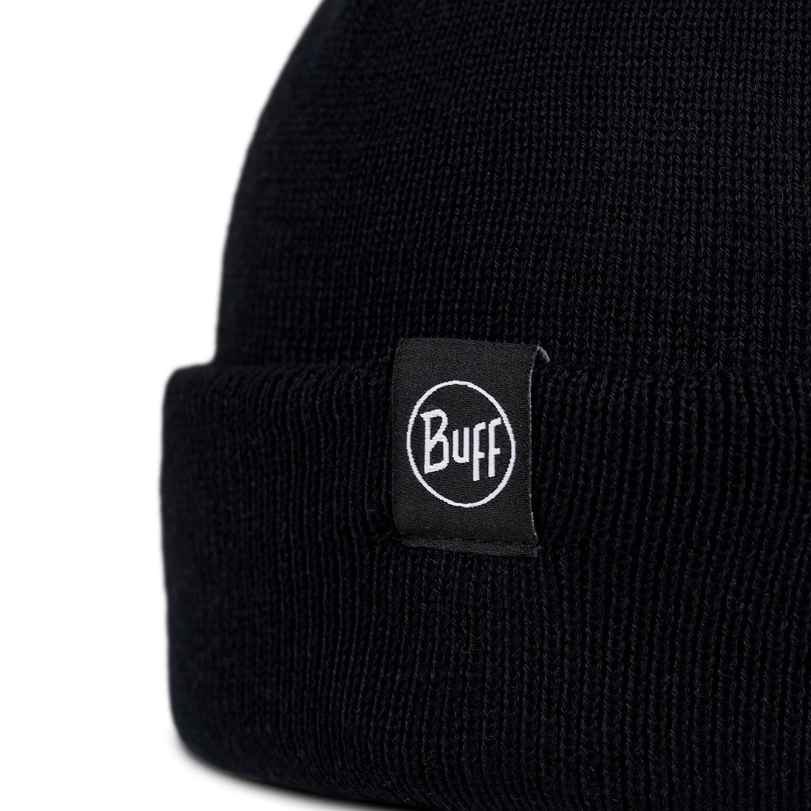 Buff Strickmütze Knitted Beanie Lilon Fisherman mit breitem Umschlag