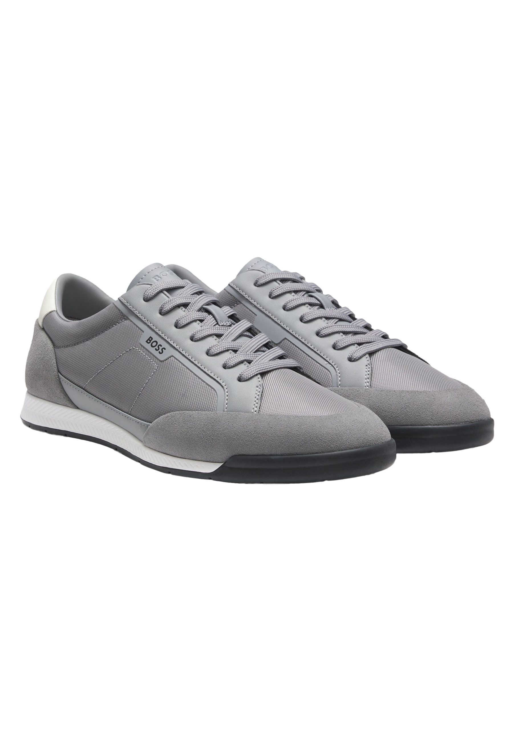 BOSS Nitan mit Veloursleder-Besatz Sneaker (keine Angabe, 1-tlg)
