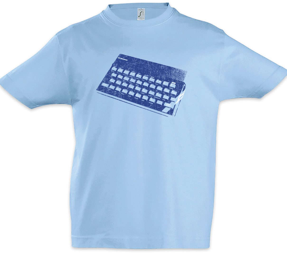 Print-Shirt Retro Computer Kinder T-Shirt Geek Nerd Internet Informatiker PC