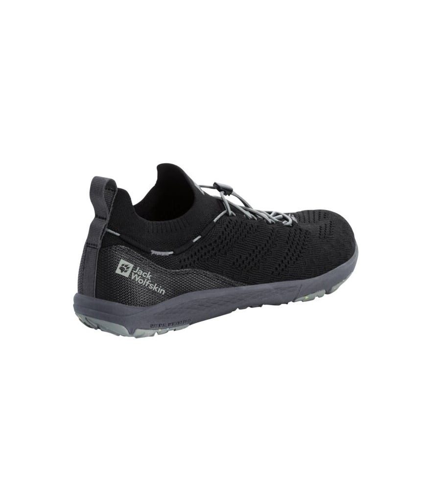 Jack Wolfskin Spirit Knit Low (Alltagschuhe, leicht und flexible Sohle) phantomgrau Sneaker