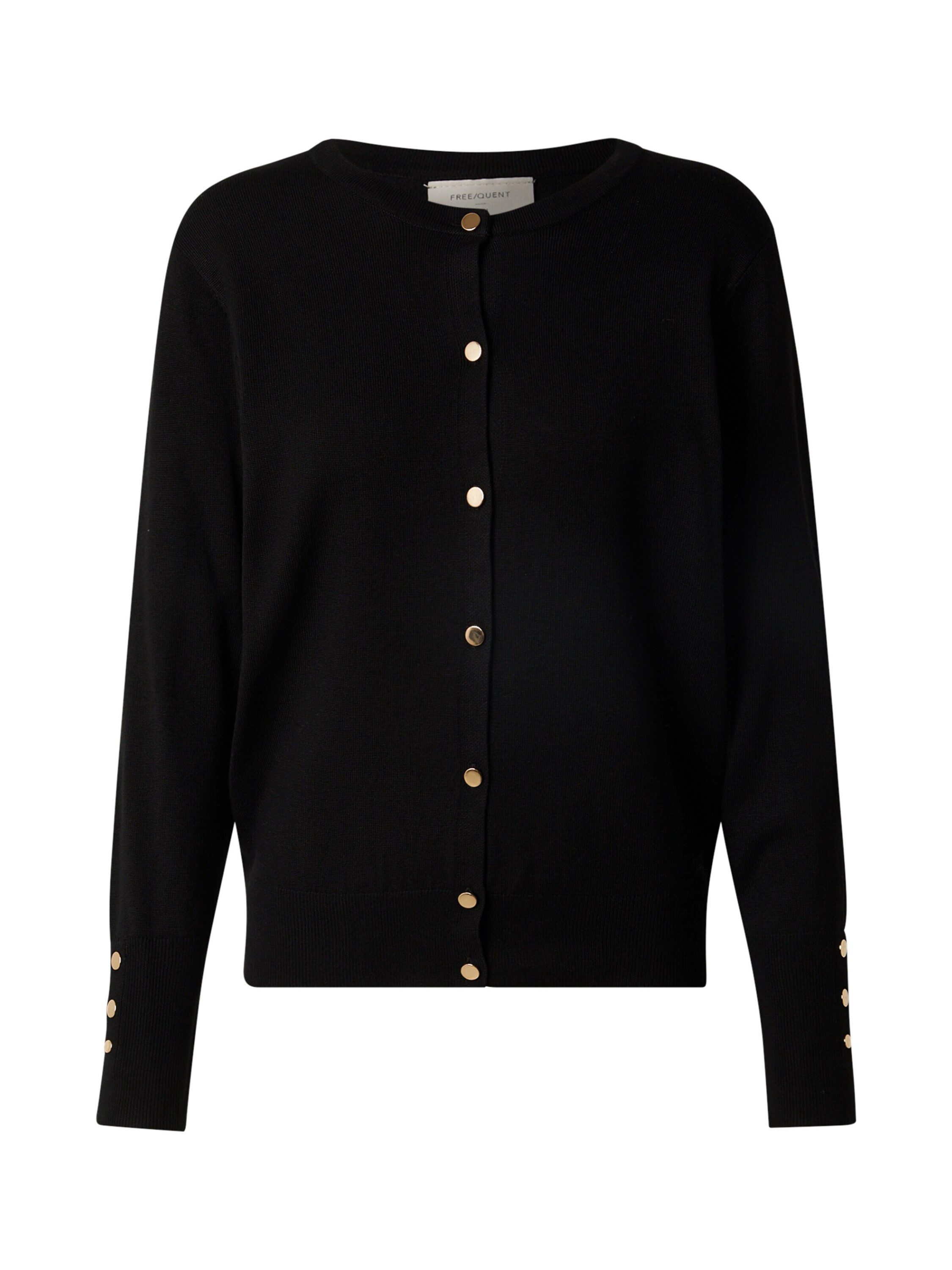 FREEQUENT Strickjacke KATIE (1-tlg) Plain/ohne Details