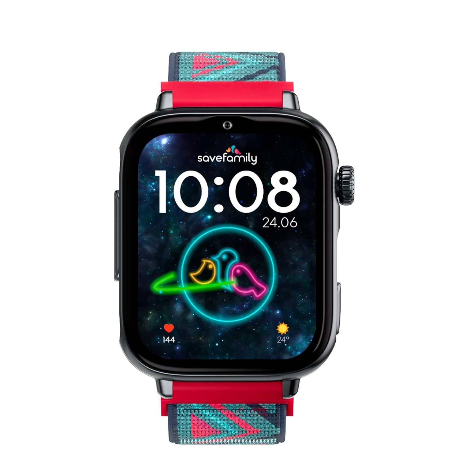 SaveFamily SaveWatch Plus 2 Nano SIM Kinderuhr, GPS, SOS Knopf Smartwatch, SOS-Funktion, GPS, Schulmodus und 2 MP Kamera