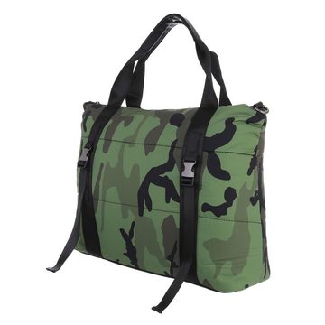 Ital-Design Schultertasche Große, Damentasche Handtasche