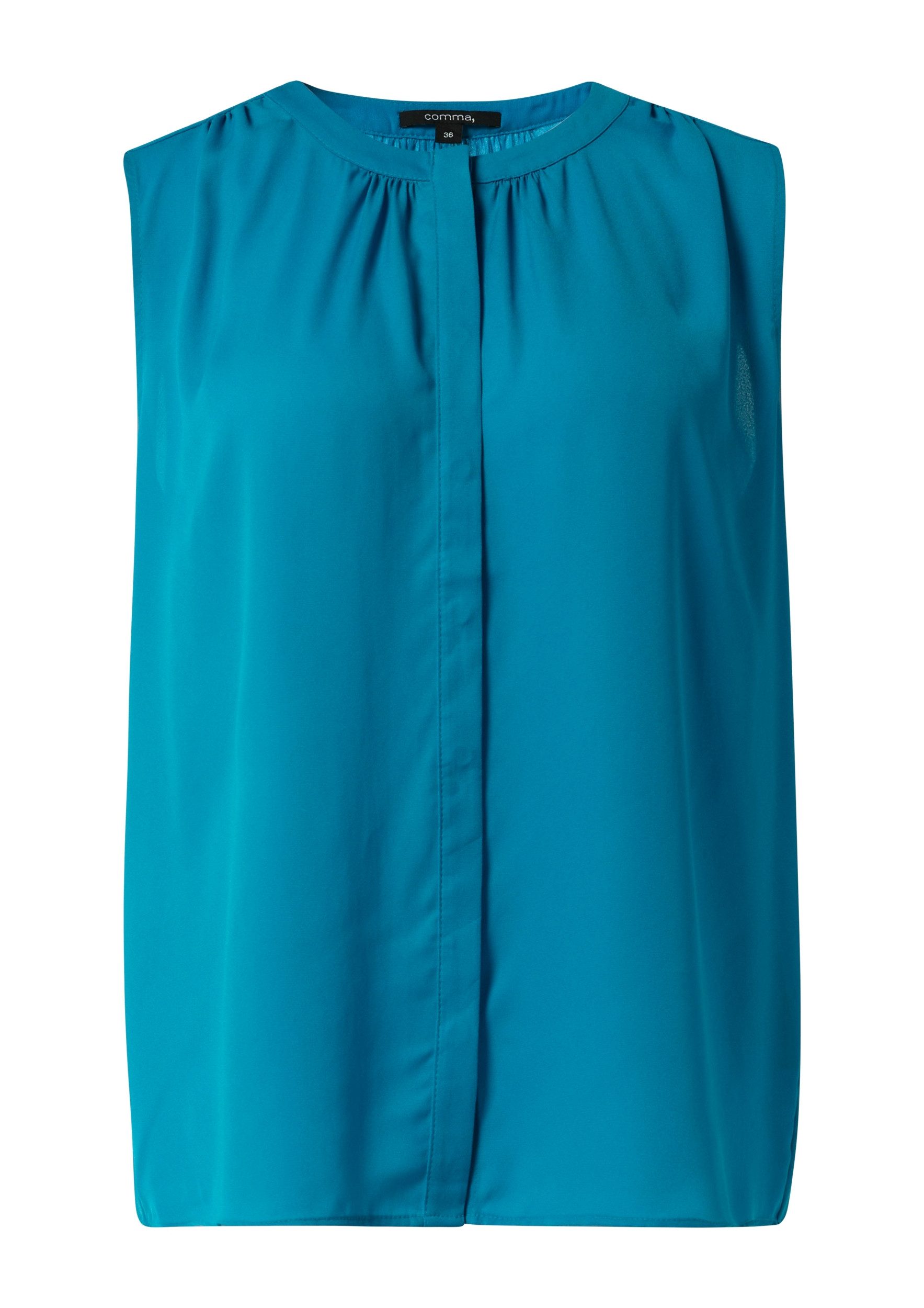 comma Kurzarmbluse Bluse