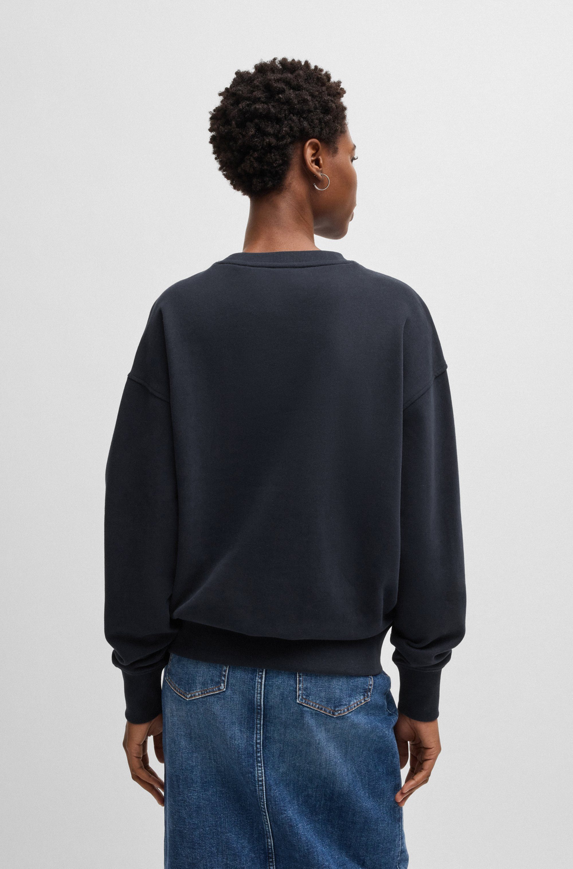 BOSS ORANGE Sweatshirt Eteia Premium Damenmode oversized, Rundhals, mit BOS günstig online kaufen