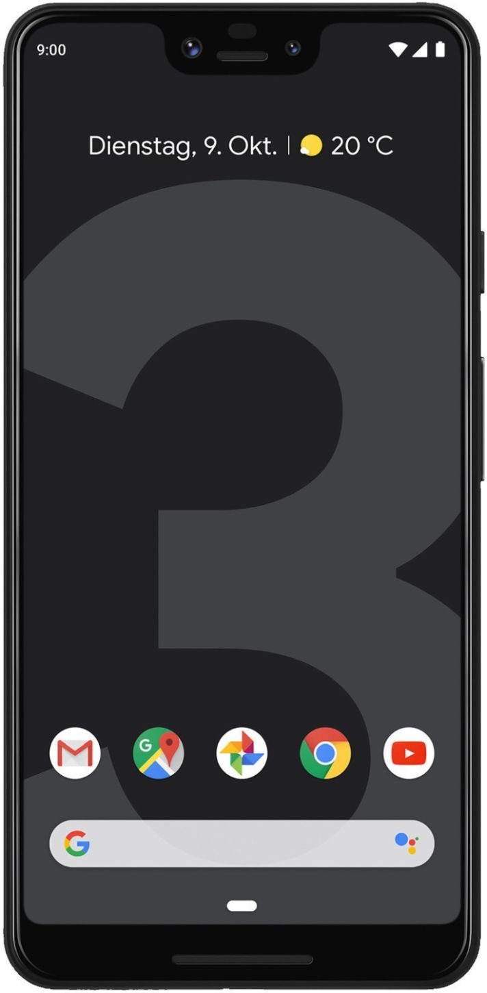 Google Pixel 3 XL Smartphone (16,00 cm/6.3 Zoll, 12,2 MP Kamera, Lässt sich kabellos und schnell aufladen)