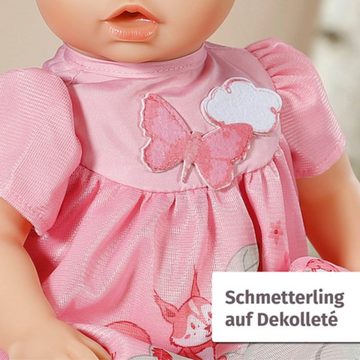 Baby Annabell Puppenkleidung Kleid rosa Eichhörnchen, 43 cm