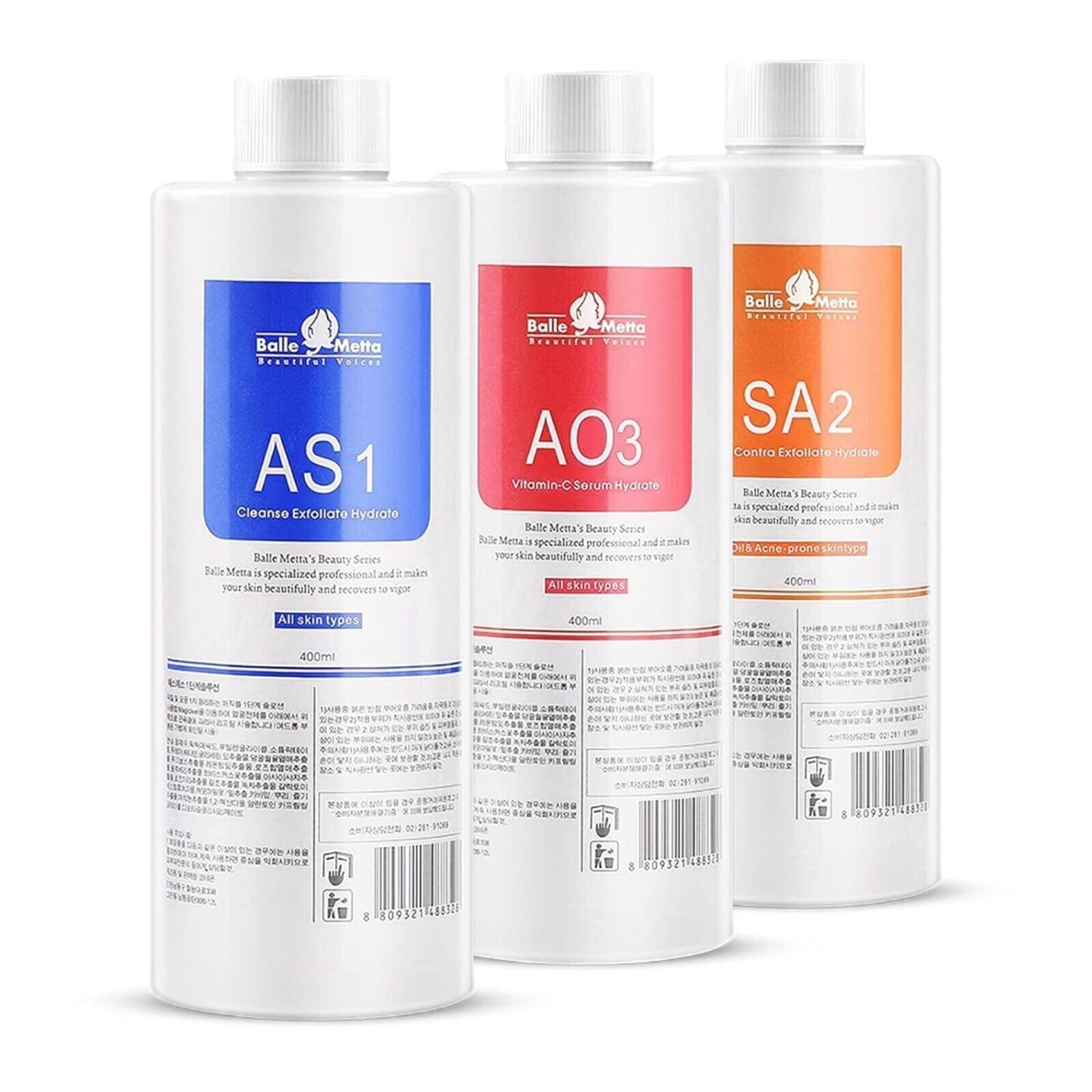 Kosmetikbehandlungsgerät Aquafacial Lösung Solution Hautpflege Dermabrasion Gesichtsreinigung