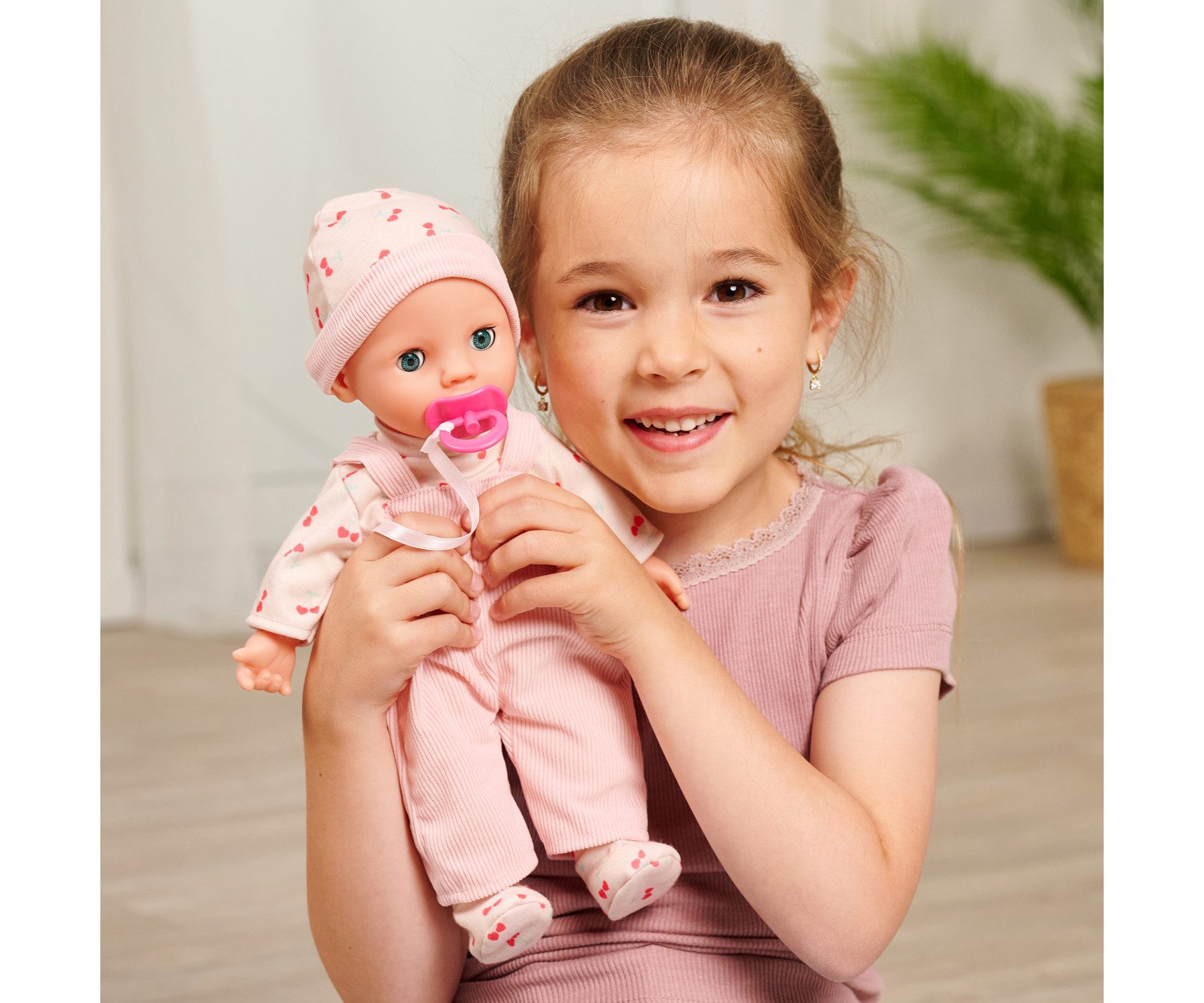 SIMBA Babypuppe Laura Little Babbler, mit Funktionen