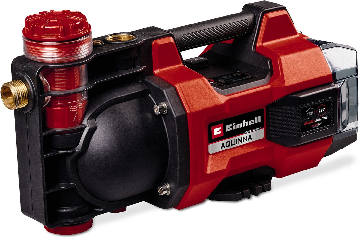 Einhell Akku-Gartenpumpe AQUINNA 18/30 F LED, 3.000 l/h, Power X-Change, ohne Akku und Ladegerät