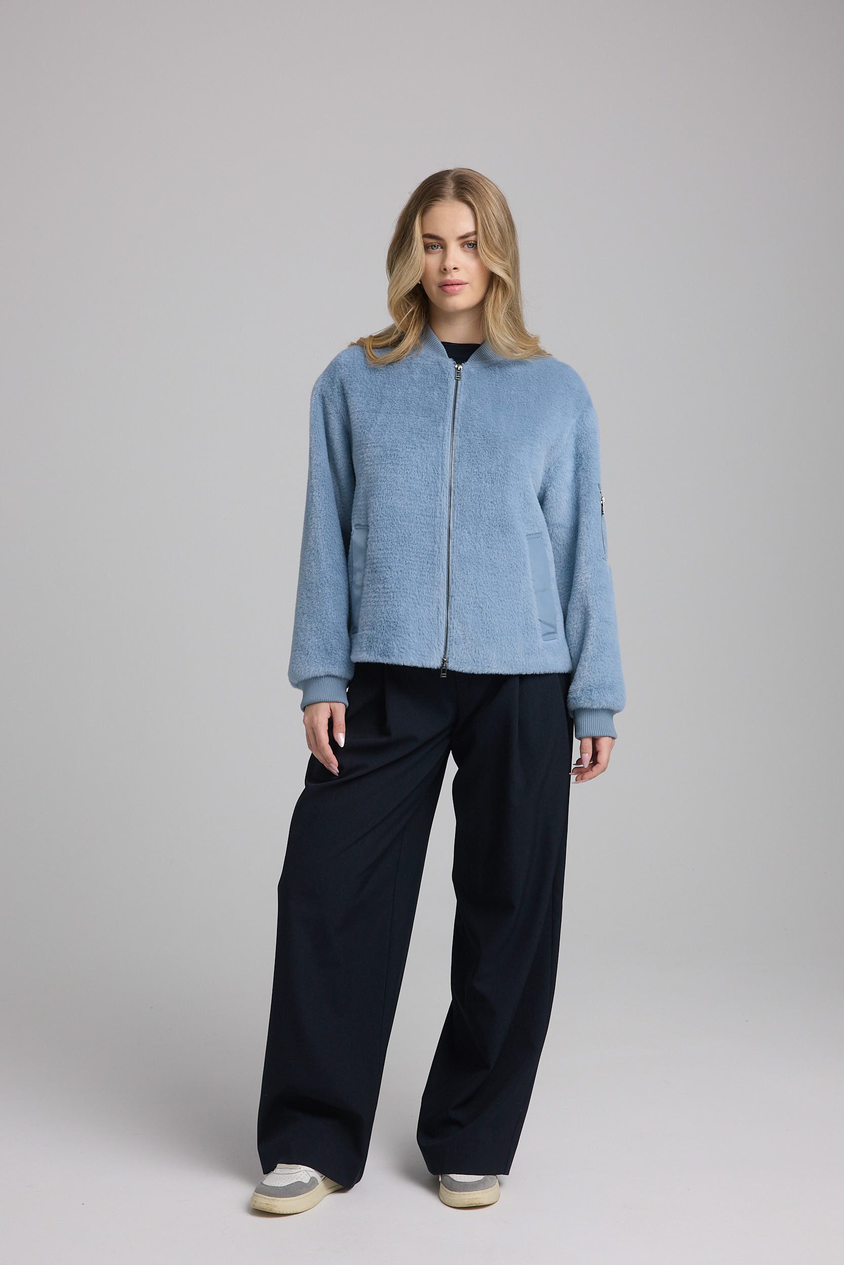 Manisa Kurzjacke Fakefurblouson günstig online kaufen