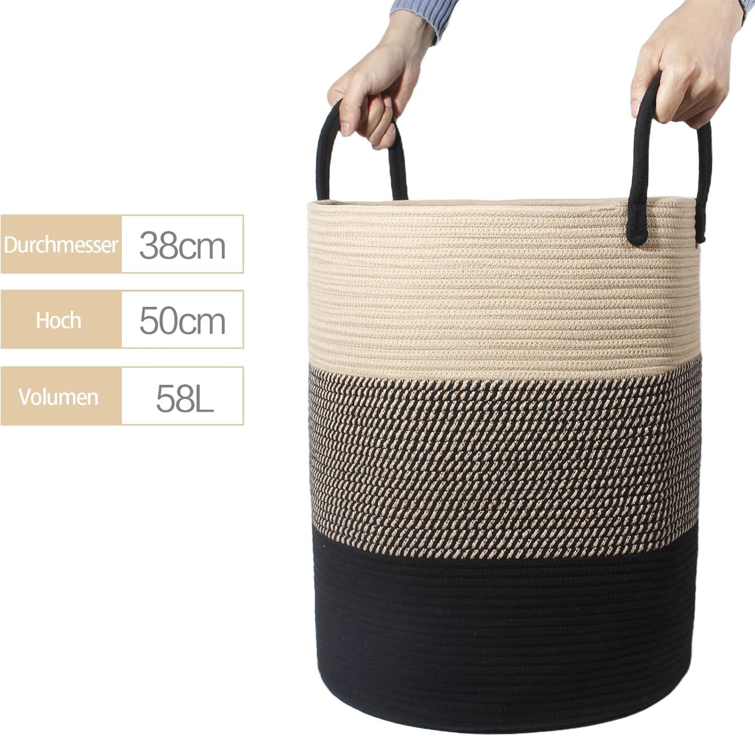 Zedelmaier Wäschekorb Wäschekorb mit Henkel,Spielzeug Aufbewahrung,Spielzeu günstig online kaufen