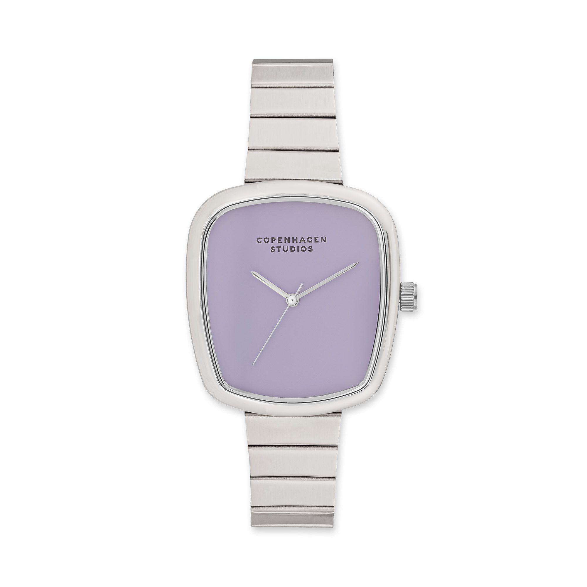 Copenhagen Studios Quarzuhr Curved Watch CPT-0015-MQ, Armbanduhr, Damenuhr, Edelstahlarmband, analog