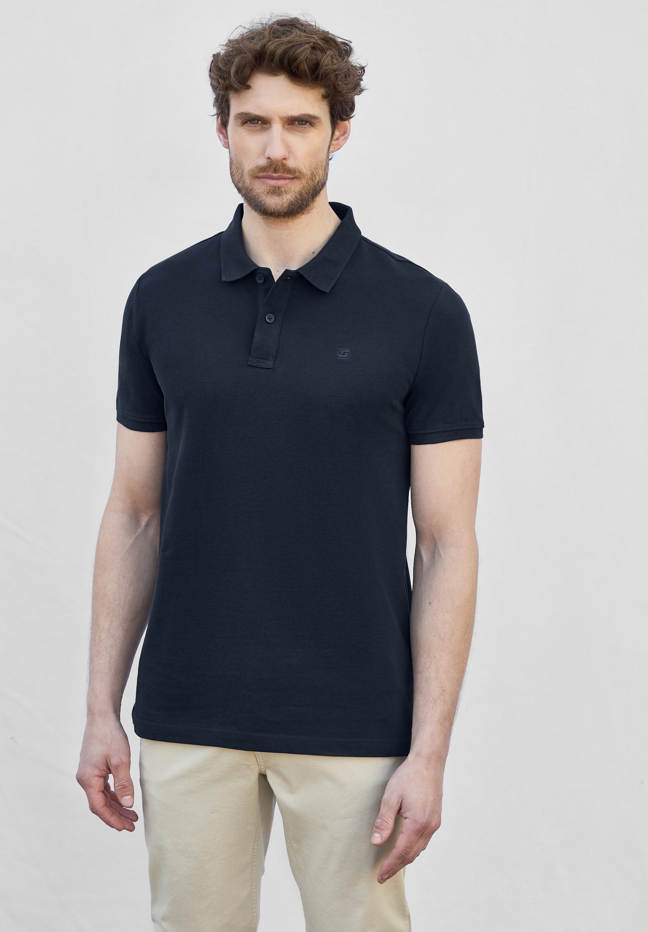 STREET ONE MEN Poloshirt, aus reiner Baumwolle günstig online kaufen
