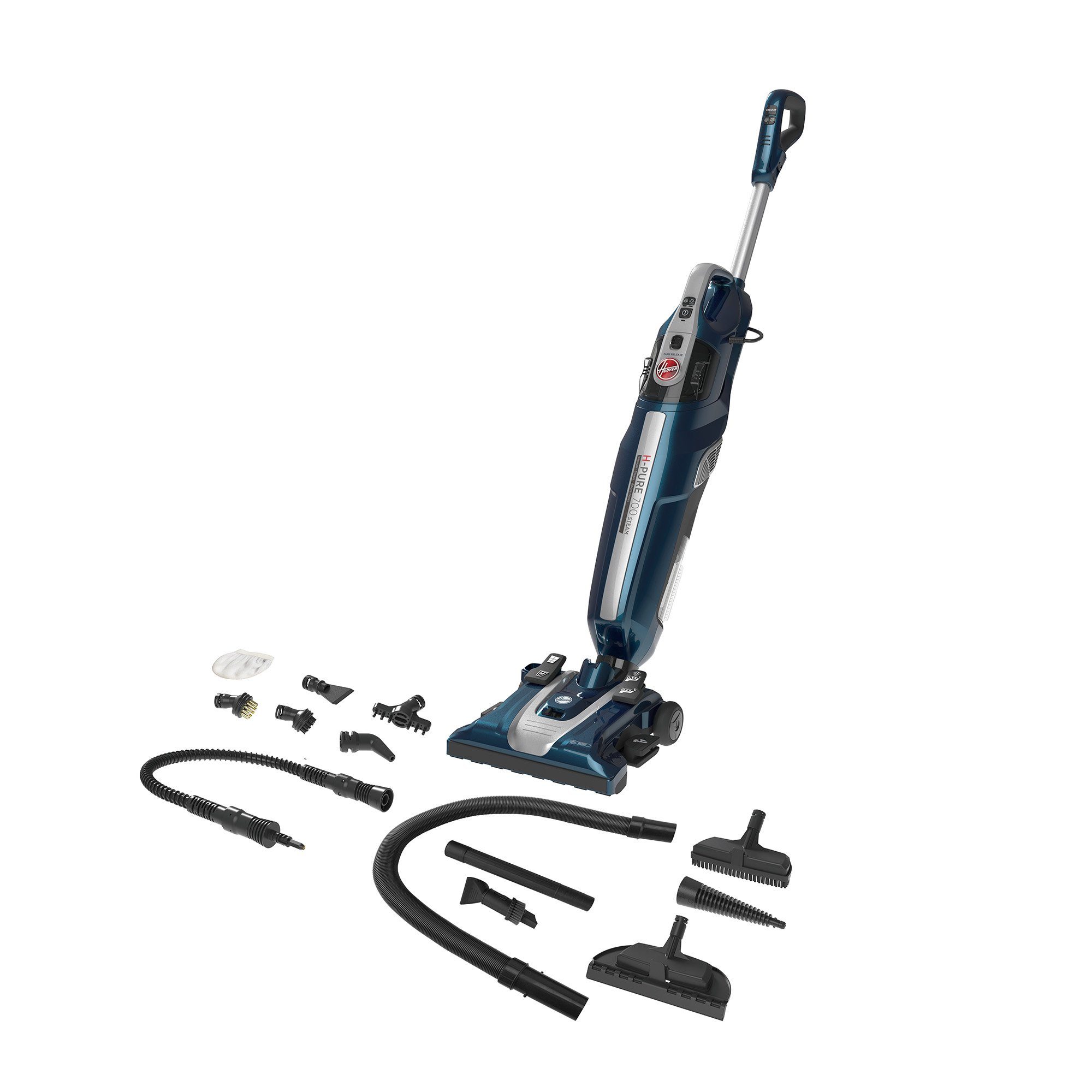 Hoover Bodenstaubsauger HPS700 011, 1700 W, beutellos, 2in1: Als Staubsauger und Dampfreiniger