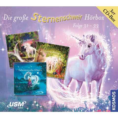 United Soft Media Hörspiel Die große Sternenschweif Hörbox Folgen 31-33 (3 Audio CDs)