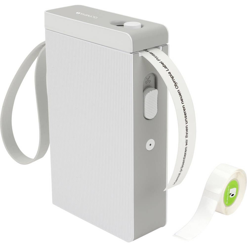 Olympia 6301 Etikettendrucker, (Bluetooth®, Mobil drucken mit Akku, Automatische Stromabschaltung)