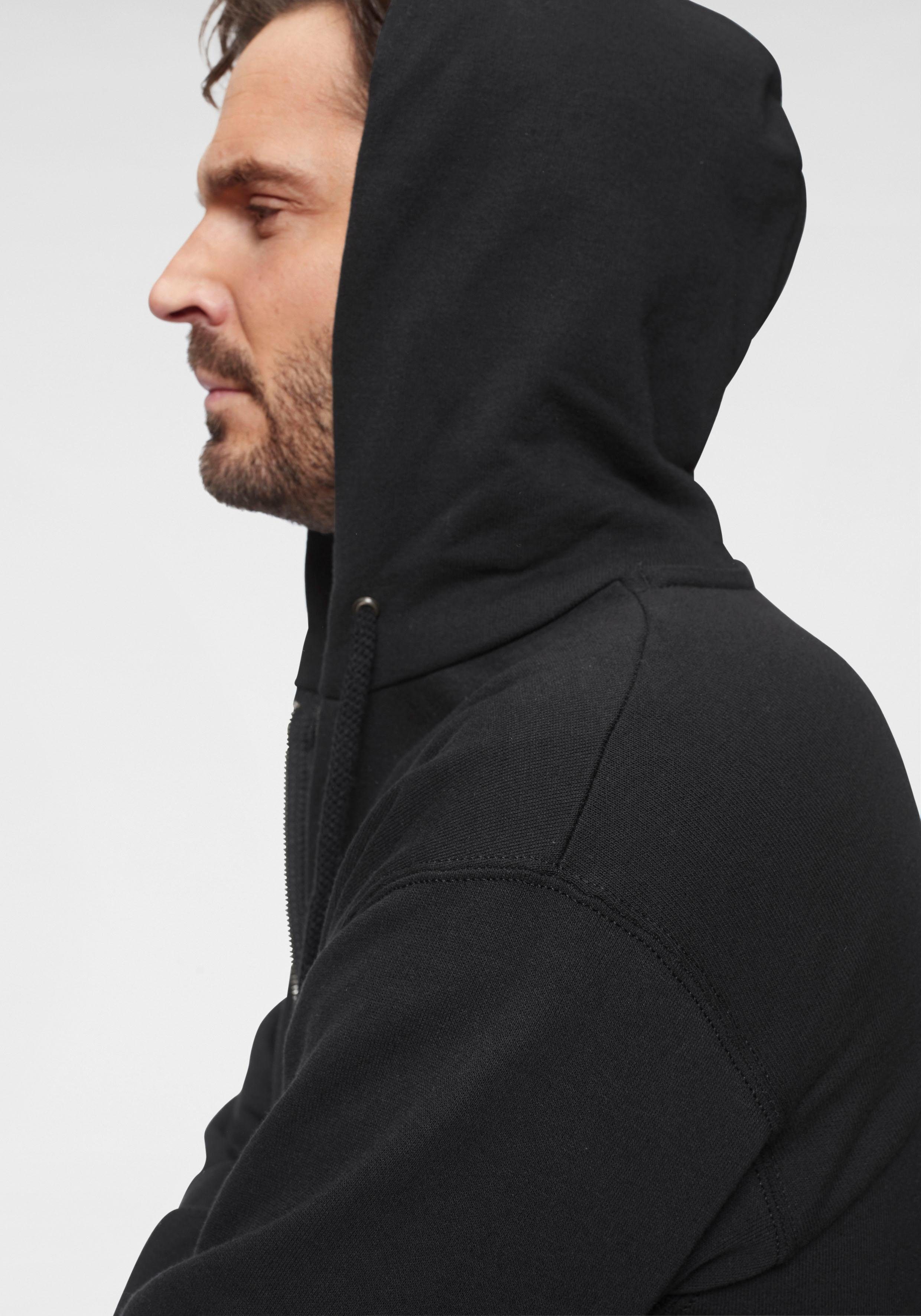 Fruit of the Loom Kapuzensweatjacke mit Kängurutasche