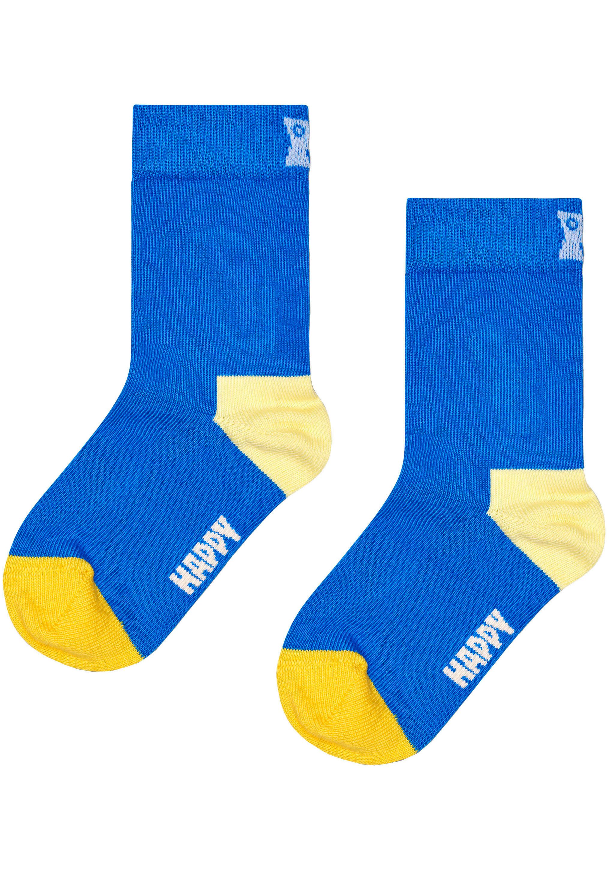 Happy Socks Socken Back to School (3er Pack) mit unterschiedlichen Motiven